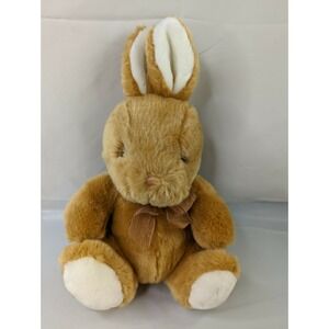 Walmart‎ Brown Rabbit Plush Sits 12 Inch Stuffed Animal Toy